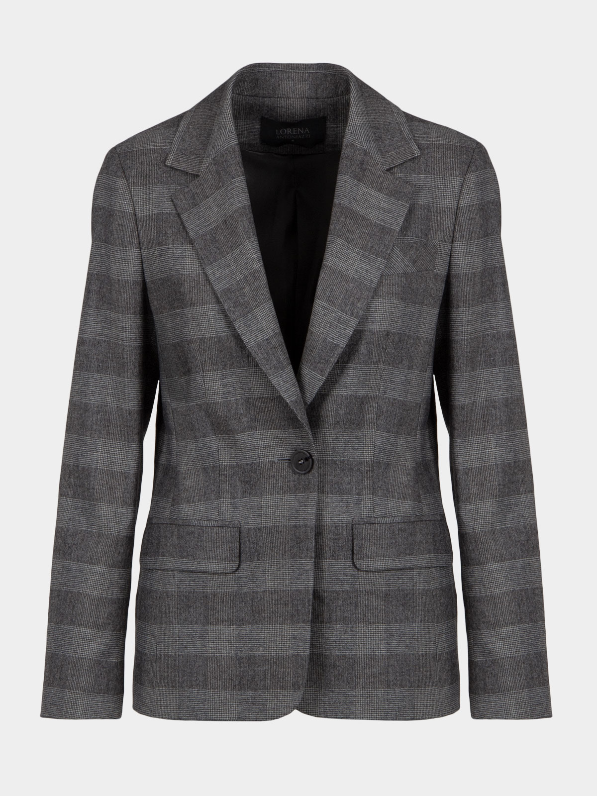 BLAZER IN CHECK FABRIC