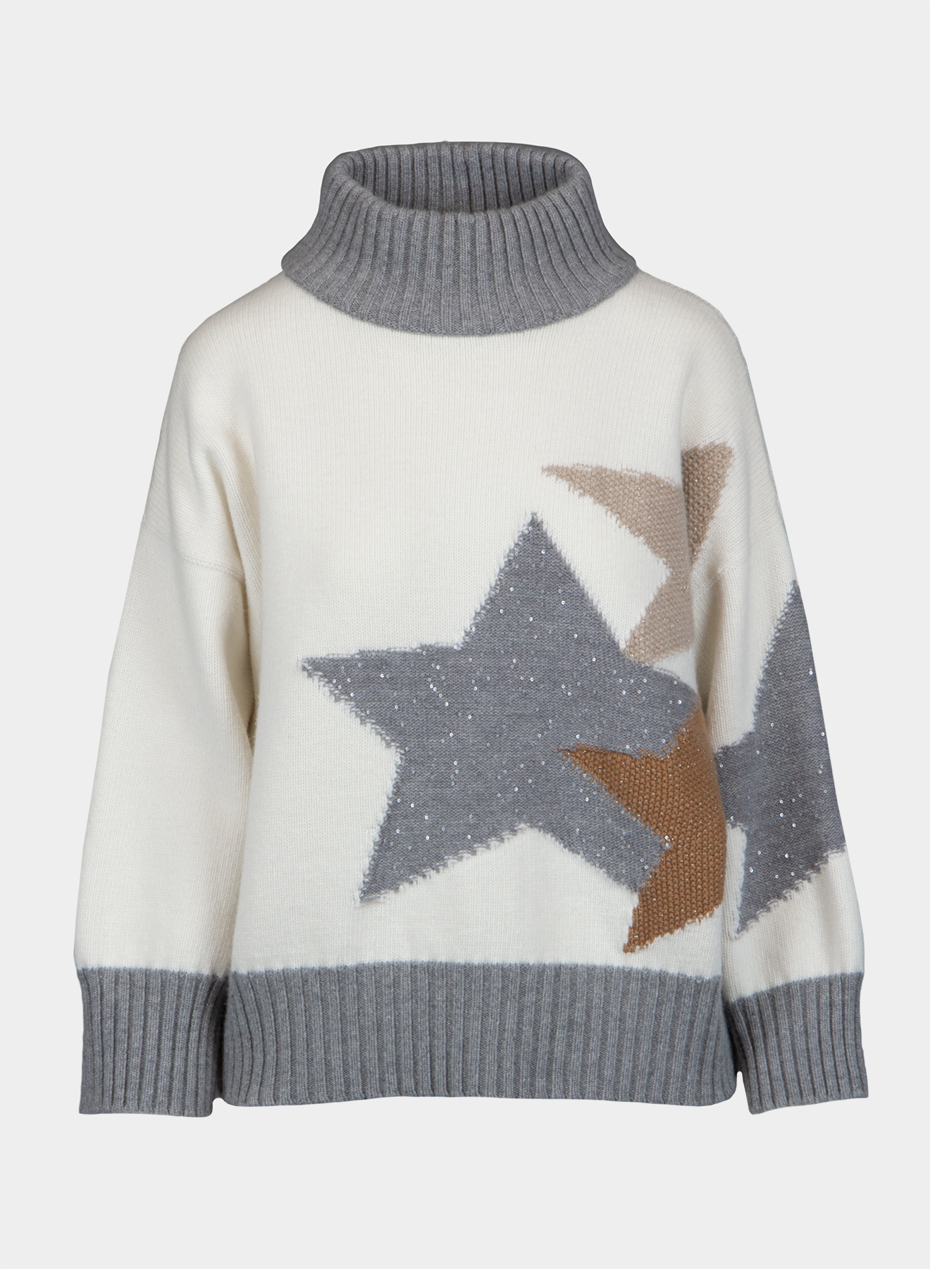TURTLENECK IN MIXED YARNS