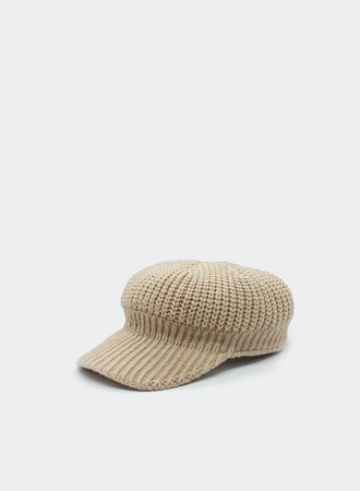 KNITTED BASEBALL HAT