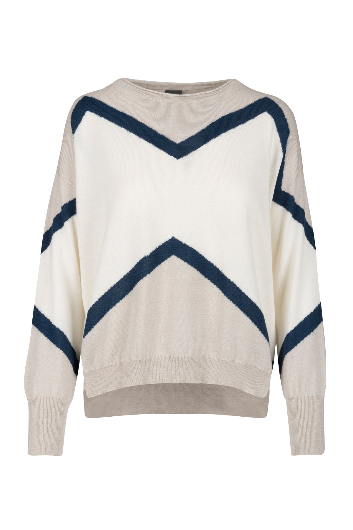 MAGLIA IN CASHMERE E COTONE