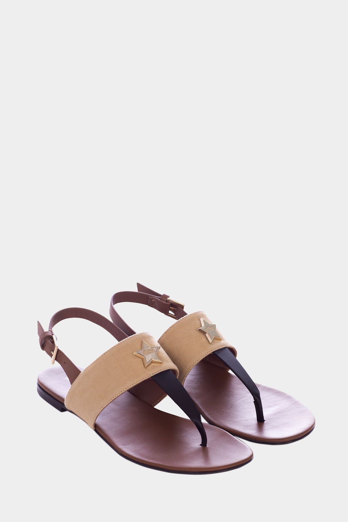 SANDALI INFRADITO IN PELLE