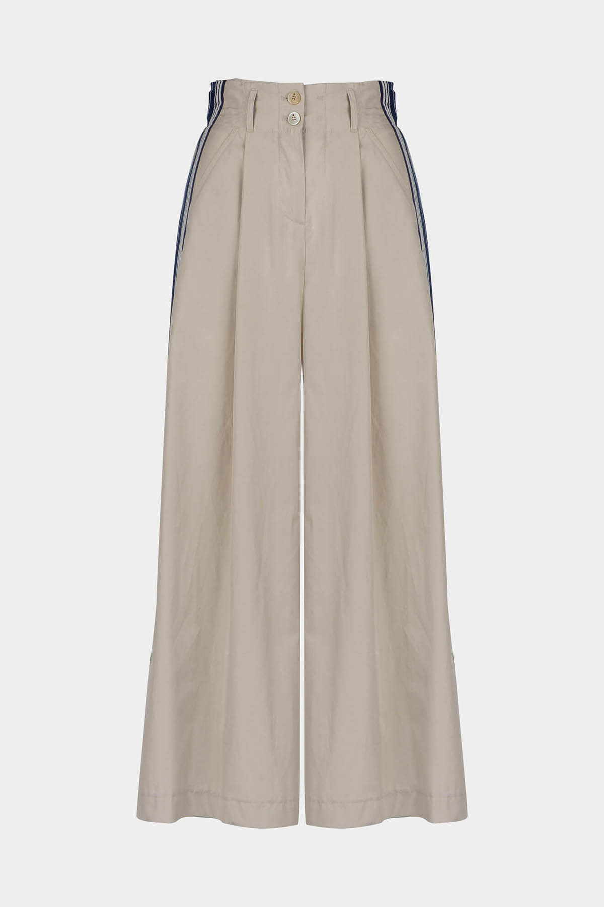 PANTS WITH SIDE BANDS